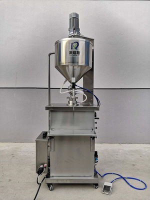 La sola cabeza semi automatizó champú de la máquina de embotellado 0,1 a 1 litro