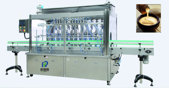 loción química diaria automática de la máquina de rellenar del pistón 1000ml