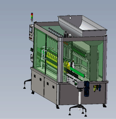 AC220V automatizó la máquina de embotellado con la alta exactitud para el champú